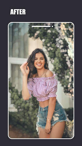 Selfie blur camera - Portrait image editor скриншот 3
