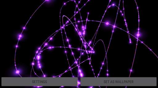 Parallax Infinite Particles 3D Live Wallpaper screenshot 7