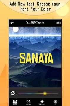 Movie FX Text : Name Art screenshot 2