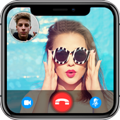 Fake Video Call : Girlfriend Fake Time Simulator icon