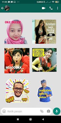 Stiker WA Perang Gambar Lucu Meme WAStickerApps screenshot 6