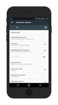 Developer Options screenshot 2