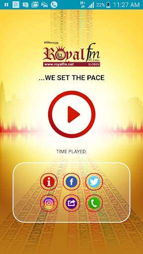 Royal FM 95.1 Radio App 1 تصوير الشاشة