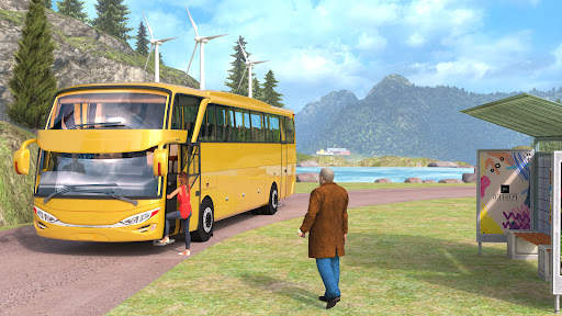 Coach Bus Game Simulator 3D screenshot 3
