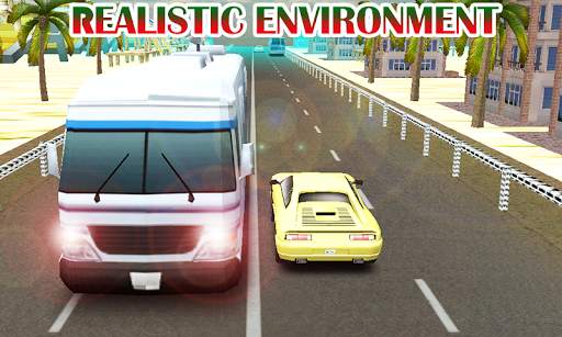 Real Nitro Car Traffic Racer screenshot 2