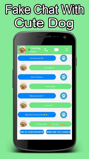 Cute Dog Prank Call - Fake Call 4 تصوير الشاشة