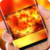 Red Fire Fox Keyboard Theme icon