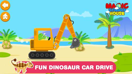 Dinosaur Games Car Drive Dino for Kids & Toddlers screenshot 4