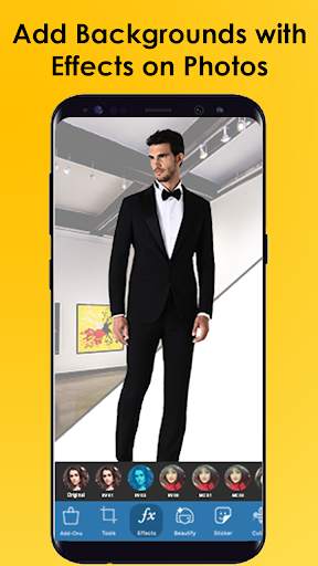Formal Men Photo Suit: Photo Editor Hair, Mustache screenshot 2