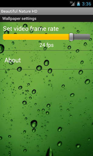 Landscape HD Video Wallpaper screenshot 3