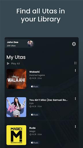 Uta - Identify, discover and download music screenshot 4