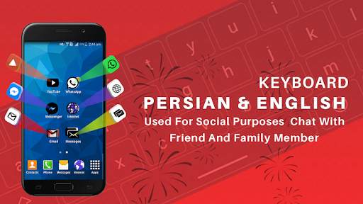 Farsi Keyboard for android free Persian keyboard screenshot 1