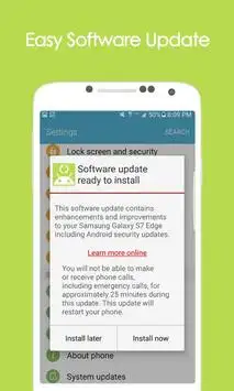 Download Software Update Android 2018 screenshot 1
