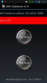 WIFI ChatServer screenshot 1