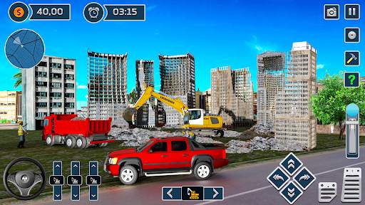 Excavator sim destroying games screenshot 7