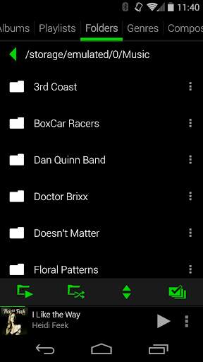 Dark Green Theme screenshot 3