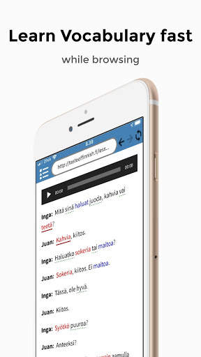 Vocabulary Builder Browser for Learning Language screenshot 2