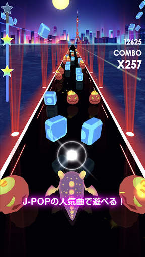 ビートラッシュ！Beat Runner！人気曲音楽リズムゲー screenshot 3