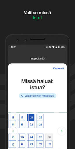 VR Matkalla - junaliput ja matkasi seuranta screenshot 5