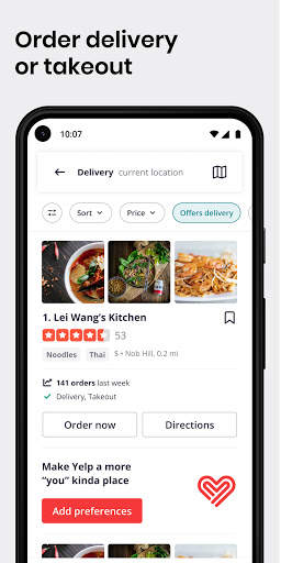 Yelp: Food, Delivery & Reviews स्क्रीनशॉट 2