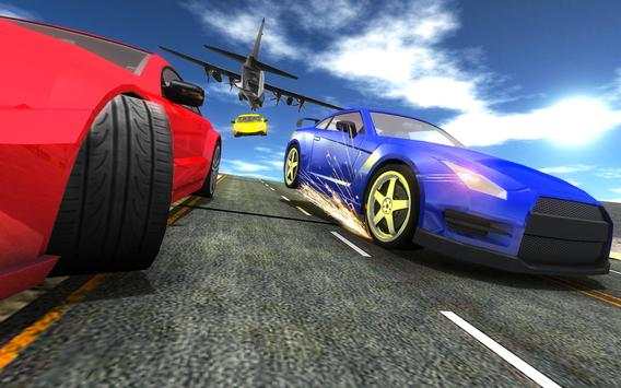Skydiving Car Racer-Impossible Car Stunts Games 3D screenshot 2