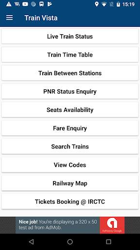 Train Vista screenshot 1