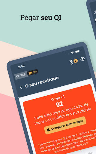 Teste de QI (Português) screenshot 8