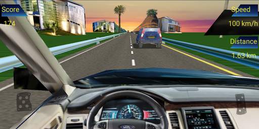 Traffic Racer Cockpit 3D screenshot 6