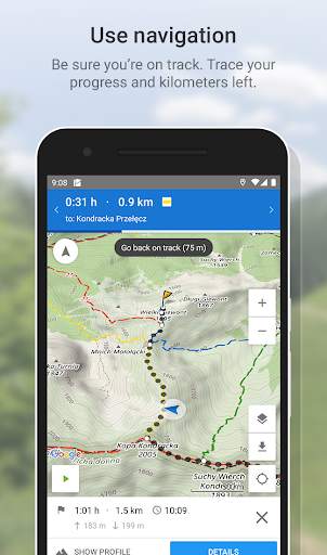 Hiking Map Poland screenshot 4
