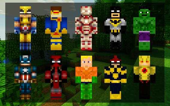 Skins SuperHero for Minecraft screenshot 5