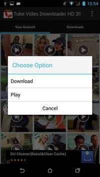 Tube Video Downloader HD 2016 screenshot 1