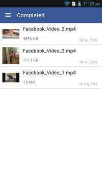 Quick Facebook Video Download screenshot 7