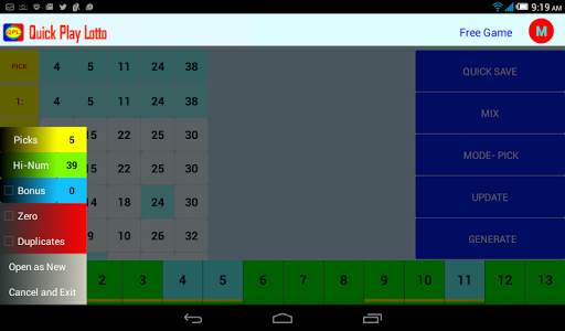 Quick Play Lotto screenshot 6