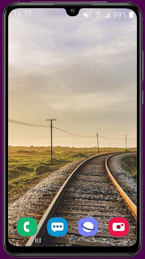 Awesome Railroad Wallpaper HD screenshot 8