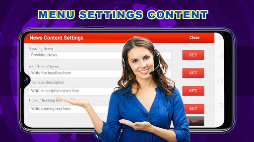 Breaking News Video Maker - Reporter Foto Moment screenshot 3