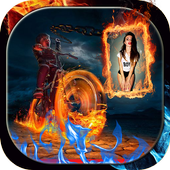 Fire Photo Frames icon