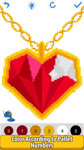 Beauty Color by Number-Pixel Art, Sandbox Coloring 7 تصوير الشاشة