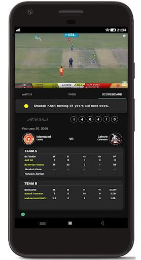 B Alive - PSL 2021 screenshot 6