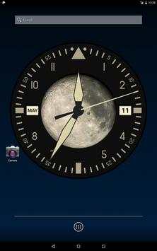 Lunar Clock Wallpaper Demo 3 تصوير الشاشة