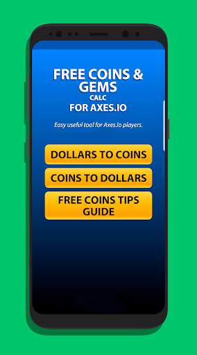 Free Axes Coins and Gems Calc - for AXES.io Player screenshot 1