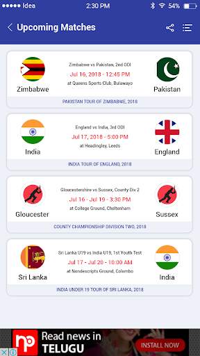 Cricket live maza screenshot 7