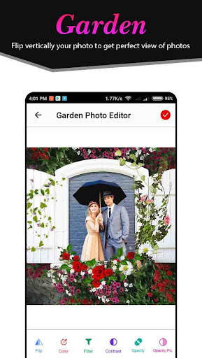 Garden Photo Editor - 5 تصوير الشاشة