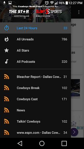 Cowboys News Feed SS screenshot 3