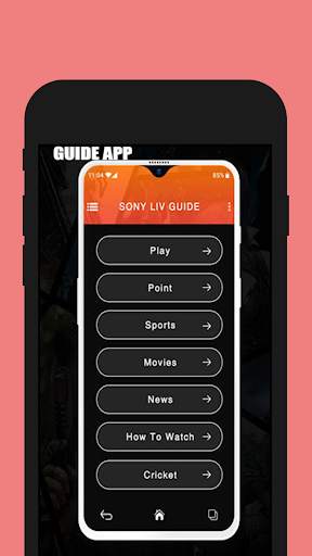 Guide For SonyLIV(Unofficial) screenshot 2