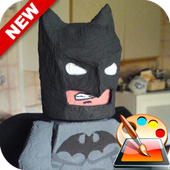 Draw Lego Batman icon