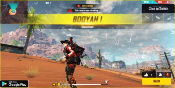 Guide for free batlgrownd Fire mobile game screenshot 2
