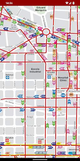 Barcelona Metro Map (Offline) screenshot 4