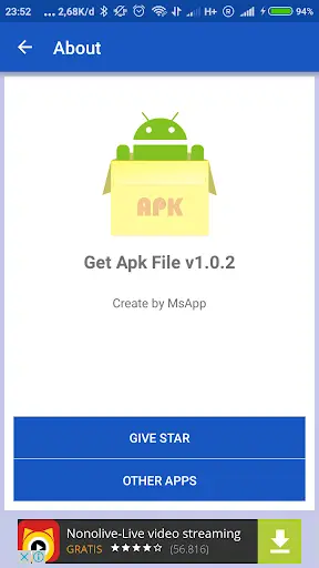 Get Apk File screenshot 1