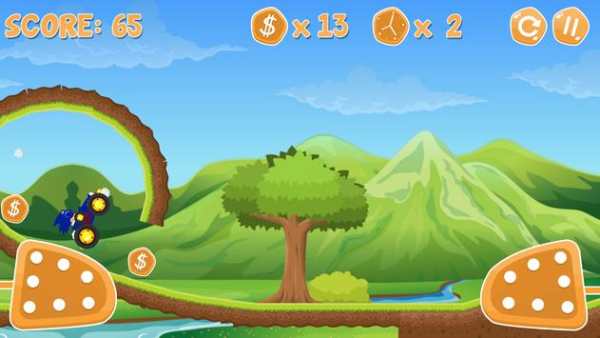 super sonic hero boy    : dash car racing screenshot 2