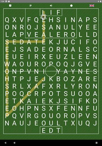 Words search: Verbal Football screenshot 12